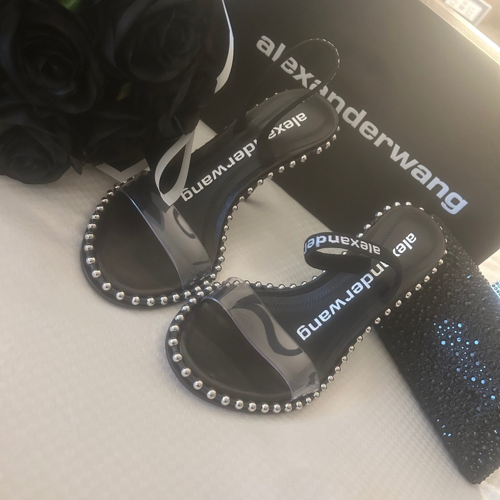 Alexander wang studded heels